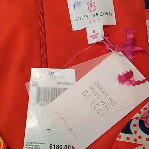 JB by Julie Brown paisley moby sleeveless dresses - Picture 10 of 10